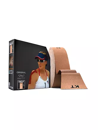 KT TAPE | Tape Original Sin Cortar Talla Única Azul | beige